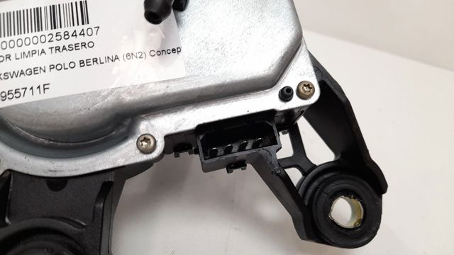 Motor de limpador pára-brisas de vidro traseiro 6X0955711F VAG