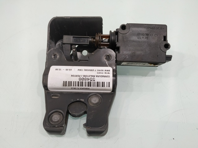 Fecho de tampa de porta-malas (de 3ª/5ª porta traseira) 7014870 BMW