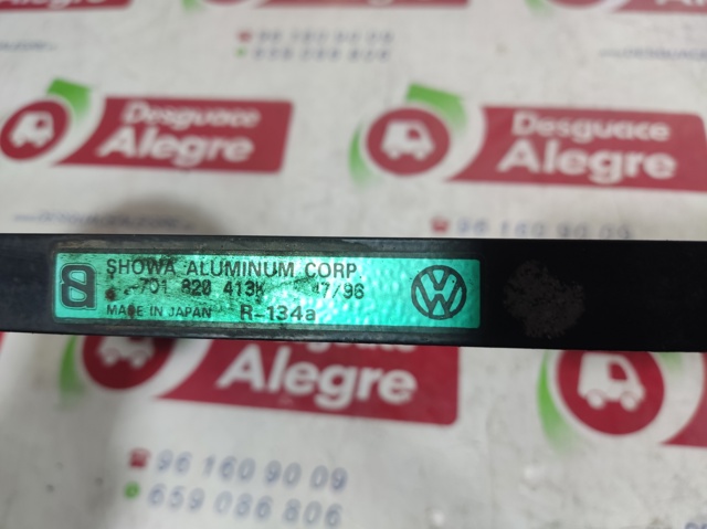 Radiador de aparelho de ar condicionado 701820413K VAG