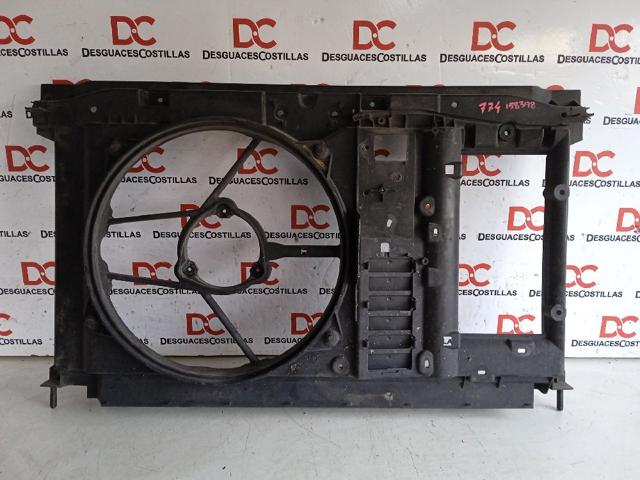 Suporte do radiador montado (painel de montagem de fixação das luzes) 7104ET PEUGEOT