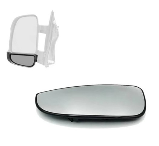 Elemento espelhado do espelho de retrovisão esquerdo 71748250 FIAT