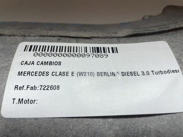 Caixa Automática de Mudança montada 722608 MERCEDES