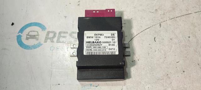 Módulo de direção (Centralina eletrônica) da bomba de combustível 7240389 BMW