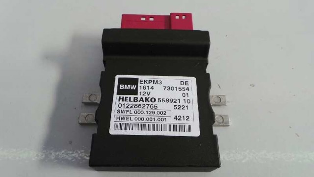 Módulo de direção (Centralina eletrônica) da bomba de combustível 7301554 BMW