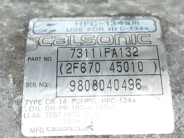73111FA132 Subaru