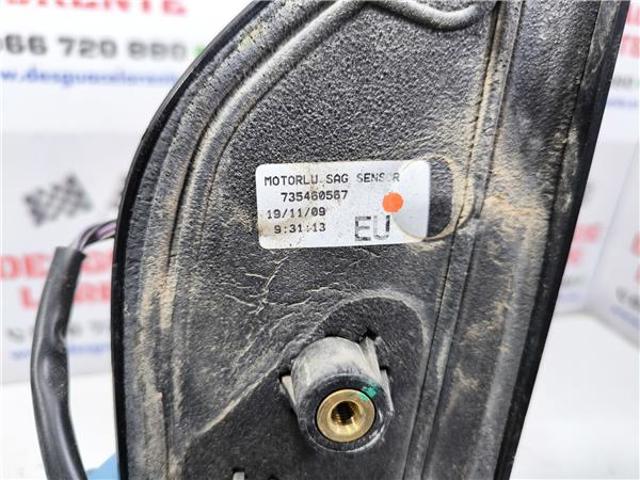 Espelho de retrovisão direito 735460567 FIAT