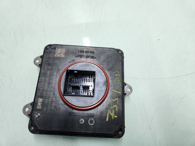Módulo de direção (Centralina eletrônica) das luzes 7492028 BMW