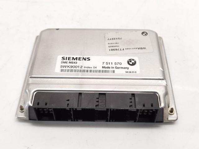 Módulo de direção (Centralina eletrônica) de motor 7511570 BMW