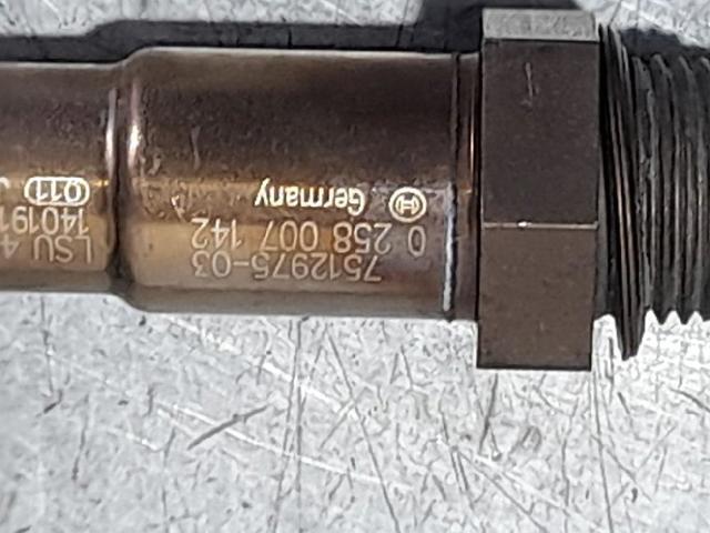 Sonda lambda, sensor esquerdo de oxigênio até o catalisador 751297503 BMW