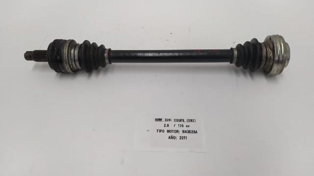 Semieixo traseiro esquerdo 7525821 BMW