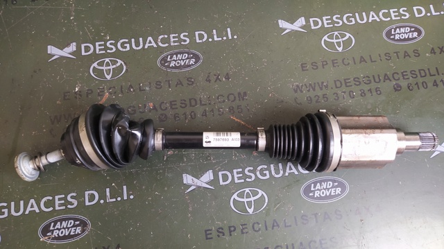 Semieixo (acionador) dianteiro esquerdo 7597693 BMW