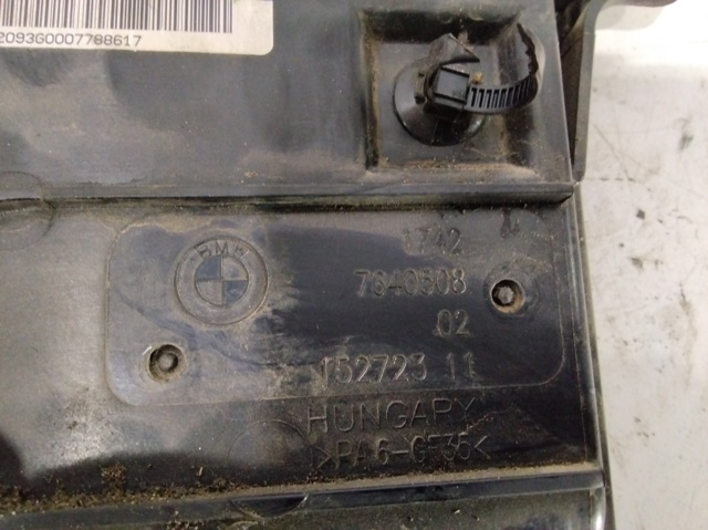 Difusor do radiador de esfriamento, montado com motor e roda de aletas 7640508 BMW