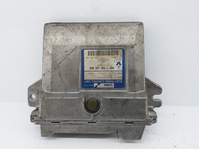 Módulo de direção (Centralina eletrônica) de motor 7700104956 RENAULT