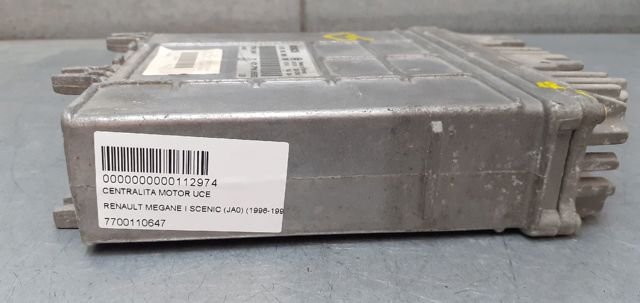 Módulo de direção (Centralina eletrônica) de motor 7700110647 RENAULT