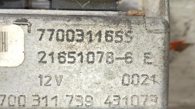 Módulo de direção (Centralina eletrônica) de motor 7700311655 OPEL