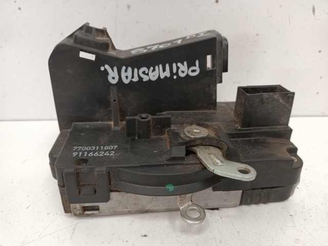 Fecho da porta dianteira esquerda 7700311807 NISSAN
