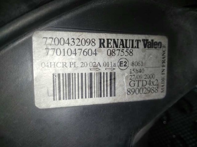 7700432098 Renault (RVI)