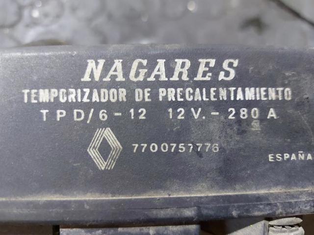 Relê das velas de incandescência 7700757776 RENAULT