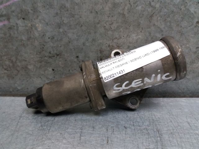 Válvula (regulador) de marcha a vácuo 7700870084 RENAULT