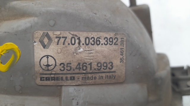 Luz direita 7701036392 RENAULT