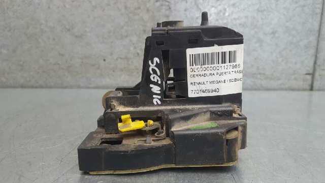 Fecho da porta traseira esquerda 7701469940 RENAULT