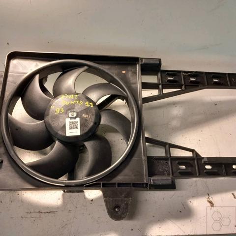 Difusor do radiador de esfriamento, montado com motor e roda de aletas 7741200 FIAT