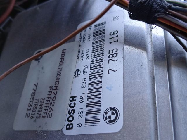 Módulo de direção (Centralina eletrônica) de motor 7785116 BMW
