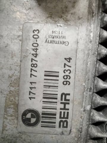 Radiador de esfriamento de motor 7787440 BMW