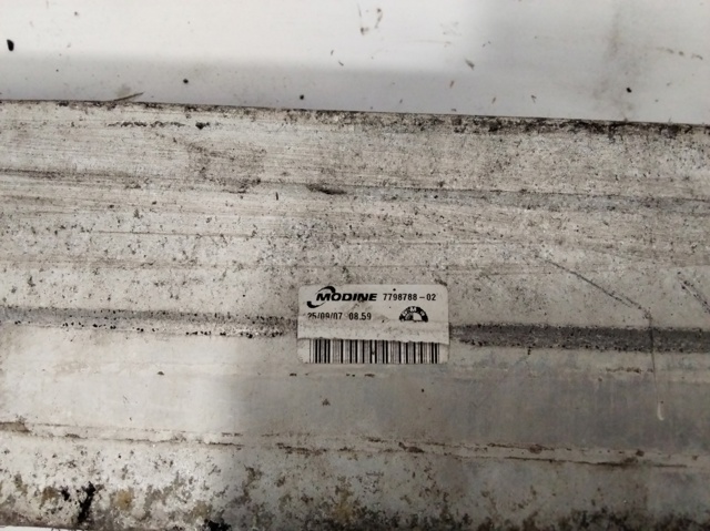 Radiador de intercooler 779878802 BMW