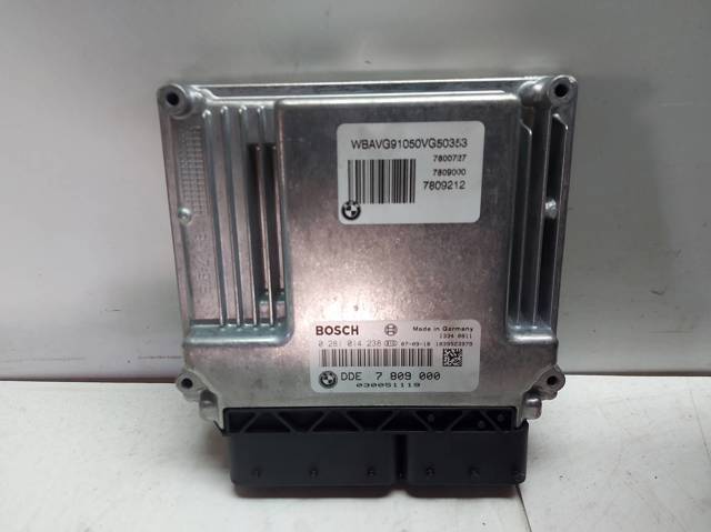 Módulo de direção (Centralina eletrônica) de motor 7809000 BMW