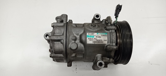 Compressor de aparelho de ar condicionado 7C1119D629AA FORD
