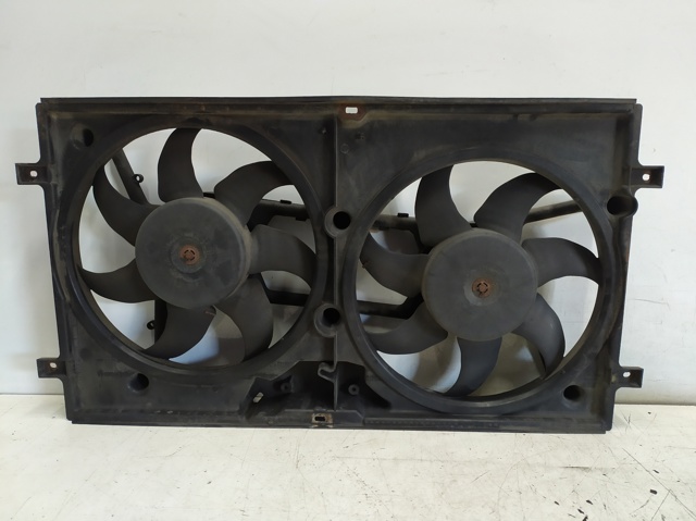 Ventilador elétrico de esfriamento montado (motor + roda de aletas) 7D0959455F VAG