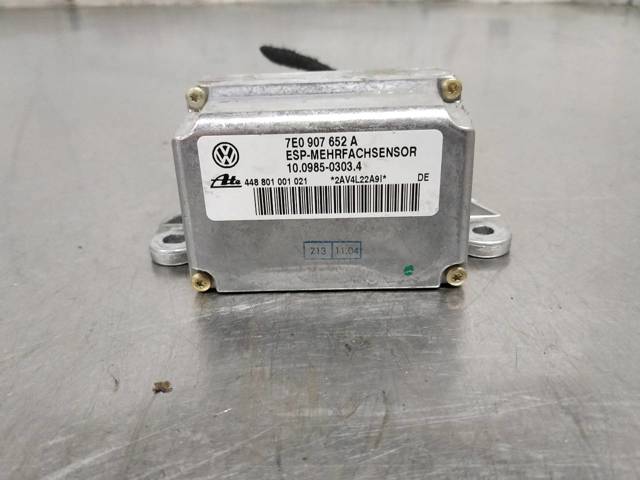 Sensor de aceleração transversal (ESP) 7E0907652A PORSCHE