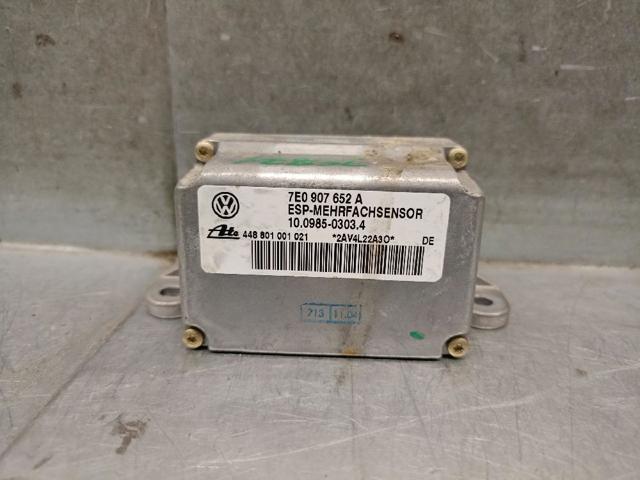 Sensor de aceleração transversal (ESP) 7E0907652A PORSCHE