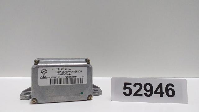 Sensor de aceleração transversal (ESP) 7E0907652A PORSCHE