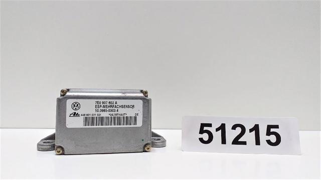 Sensor de aceleração transversal (ESP) 7E0907652A PORSCHE
