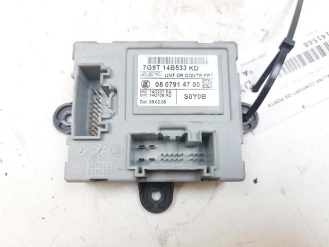 Módulo de conforto da porta dianteira 7G9T14B533KD LAND ROVER