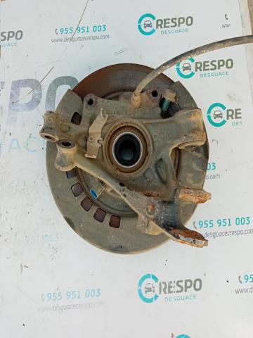 Pino moente (extremidade do eixo) traseiro esquerdo 7L0505435B PORSCHE
