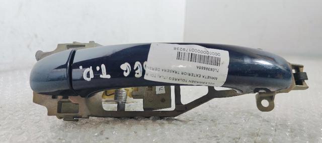 Suporte de maçaneta externa da porta traseira direita 7L0839886A VAG