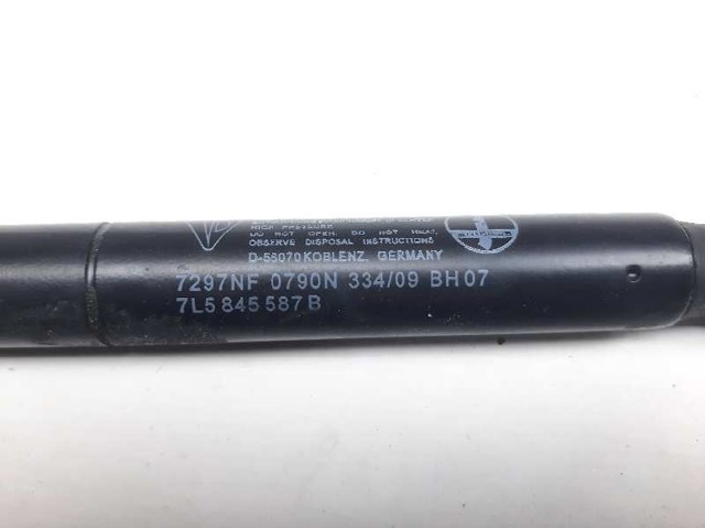 Amortecedor de vidro de porta-malas (de 3ª/5ª porta traseira (de tampa de alcapão) 7L5845587B PORSCHE