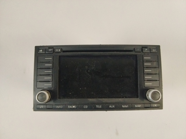 Aparelhagem de som (rádio AM/FM) para Volkswagen Touareg 7LA, 7L6, 7L7