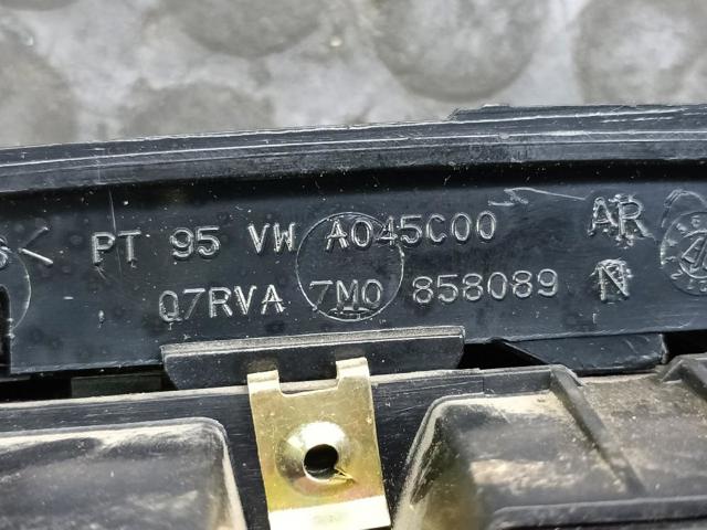 Unidade de controlo dos modos de aquecimento/condicionamento para Volkswagen Sharan 7M8, 7M9, 7M6