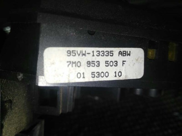 Comutador instalado na coluna da direção, montado 7M0953503F FORD
