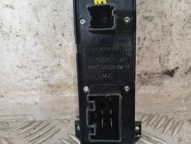 Unidade de botões dianteira esquerda de controlo de elevador de vidro 7M5T14529BA FORD