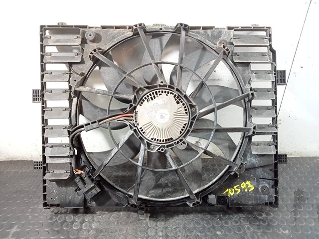 Difusor do radiador de esfriamento, montado com motor e roda de aletas 7P0121207A PORSCHE