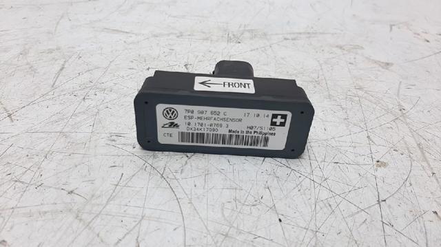 Sensor de aceleração transversal (ESP) 7P0907652C PORSCHE