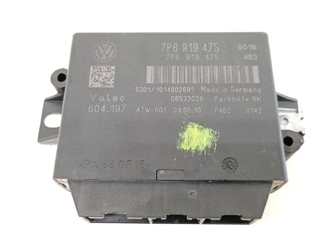 Módulo de direção (Centralina eletrônica) de sensor de estacionamento 7P6919475 VAG