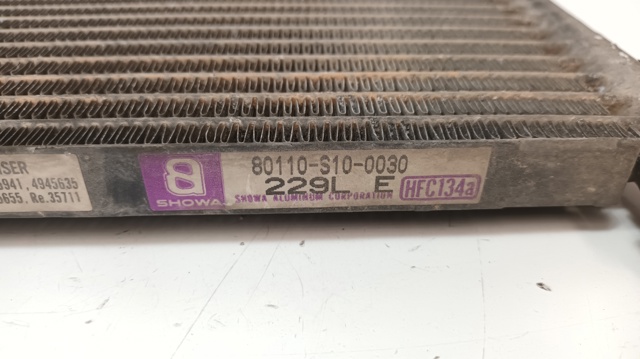 Radiador de aparelho de ar condicionado 80110S100030 HONDA