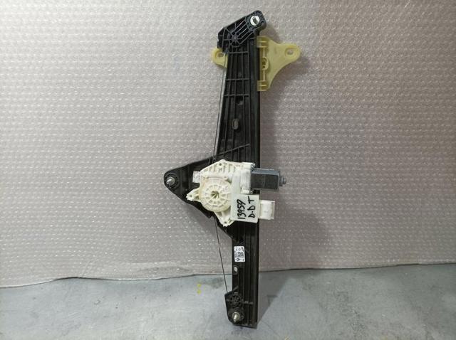 Mecanismo de acionamento de vidro da porta dianteira direita para Renault Clio B7