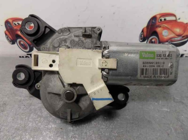 Motor de limpador pára-brisas de vidro traseiro 8200001891 RENAULT